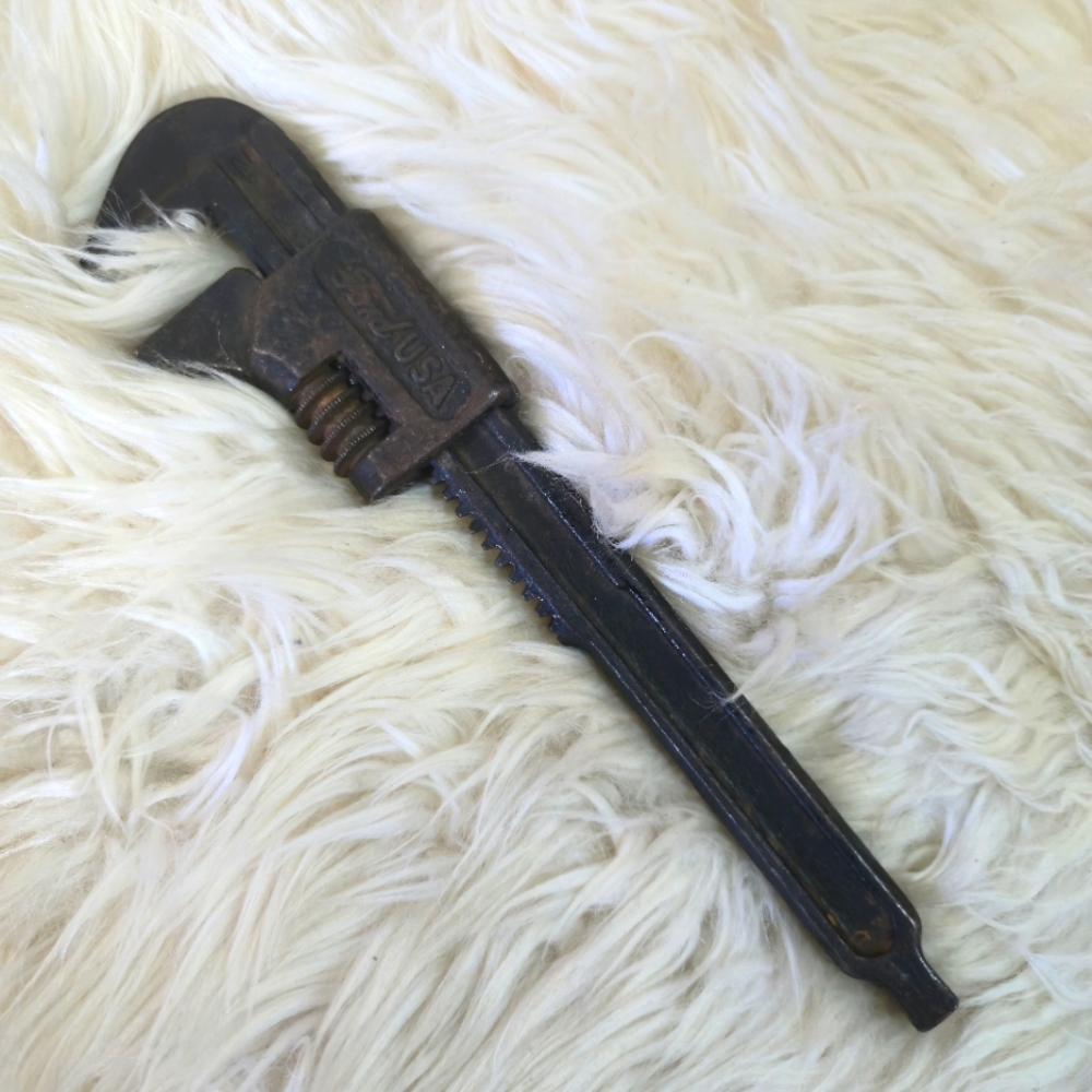 Vintage Antique Ford 9-1/4" Adjustable Monkey Wrench
